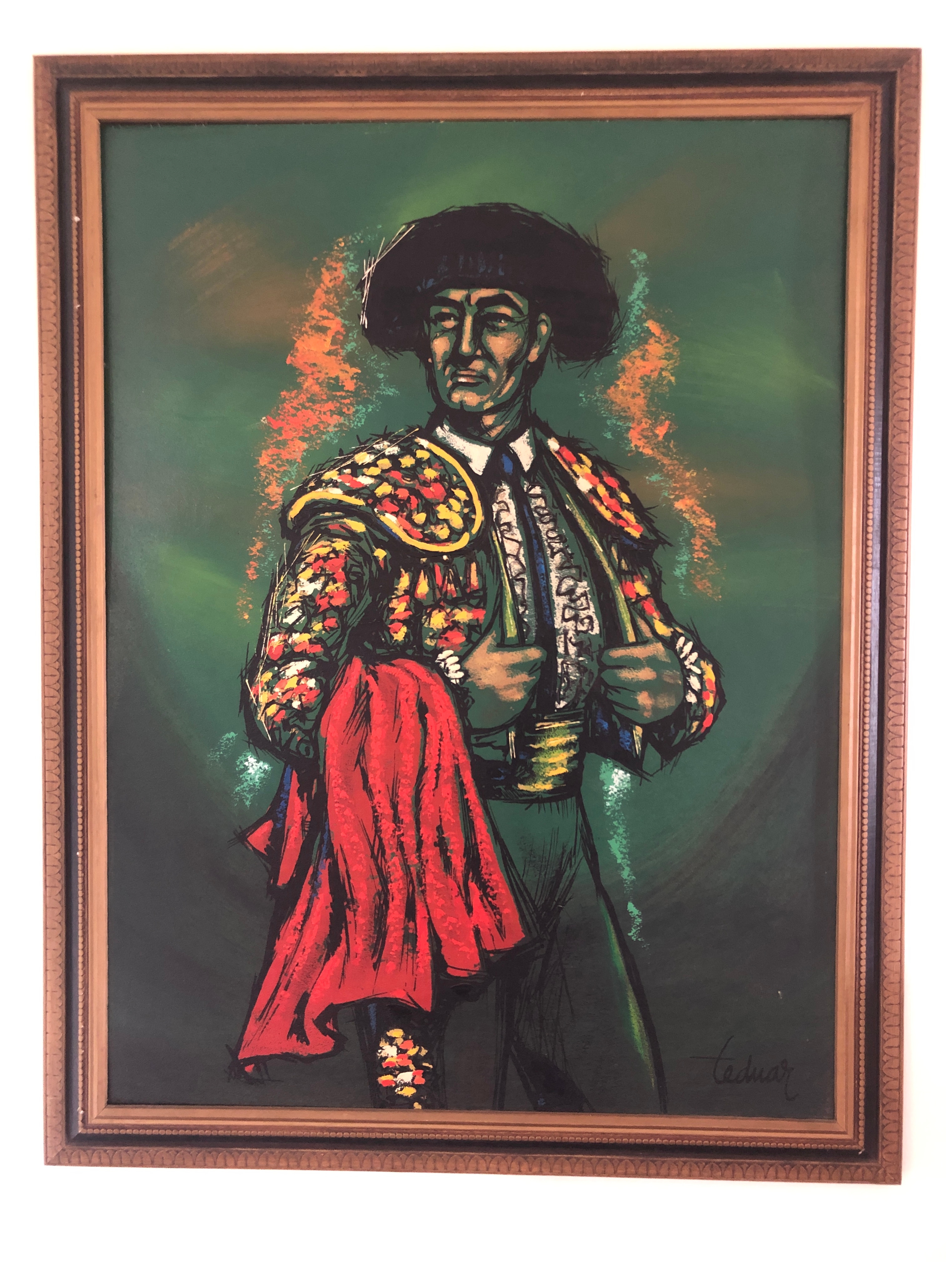 painting of a matador