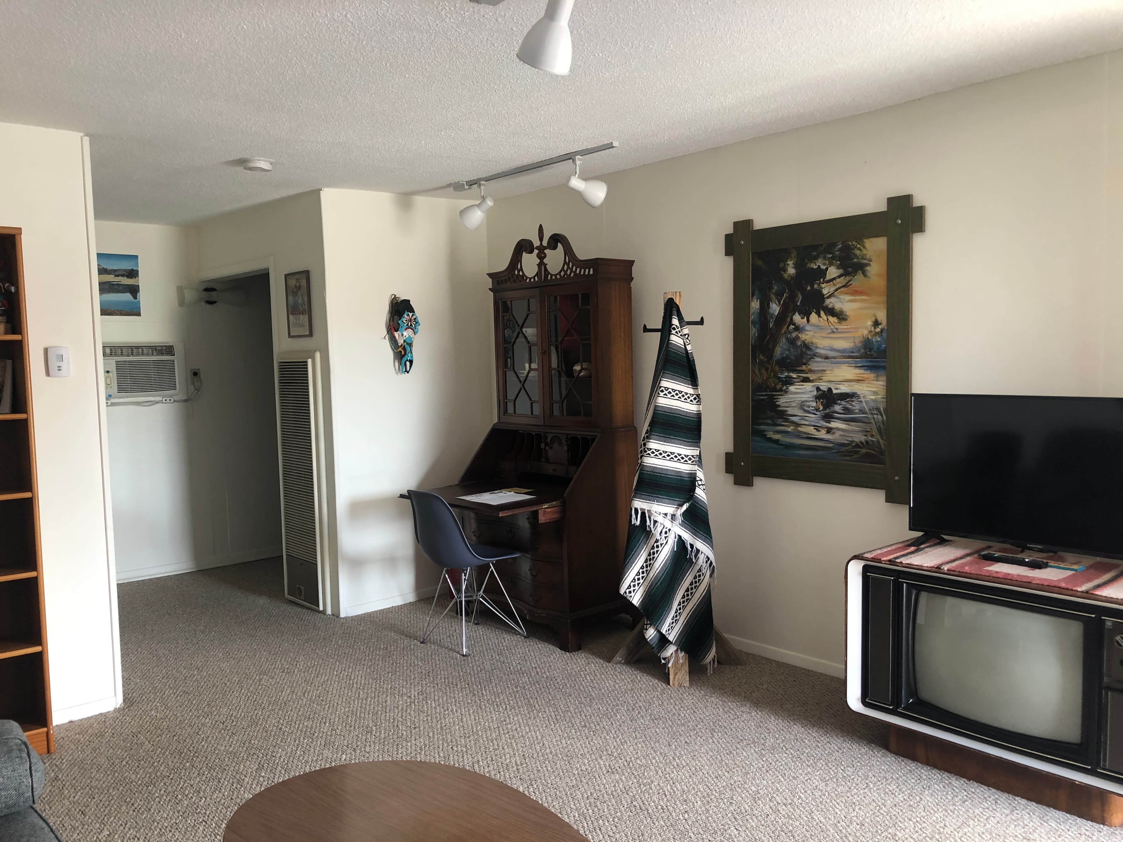 Front room area with credenza